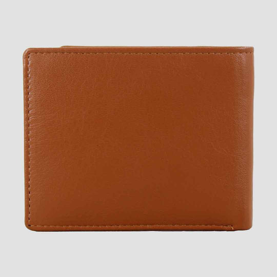 Sunny Leather Wallet With Coin Pocket Tan