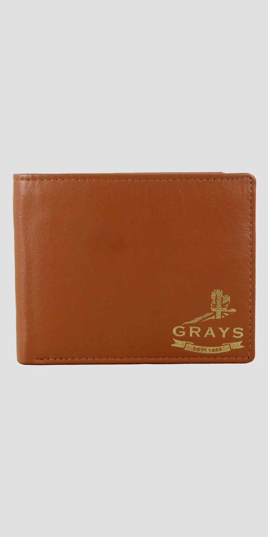 Sunny Leather Wallet With Coin Pocket Tan