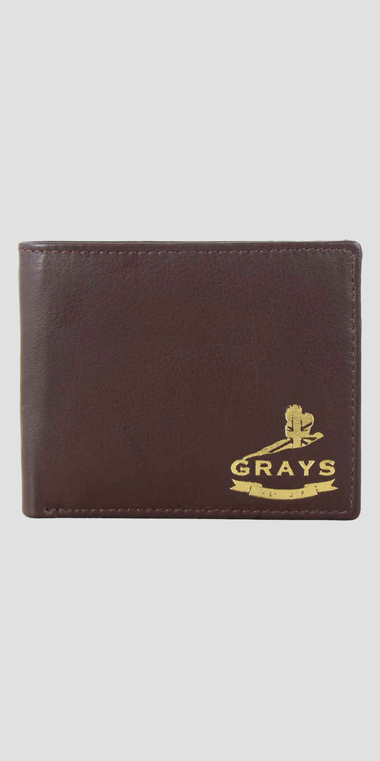 Sunny Leather Wallet With Coin Pocket Brown