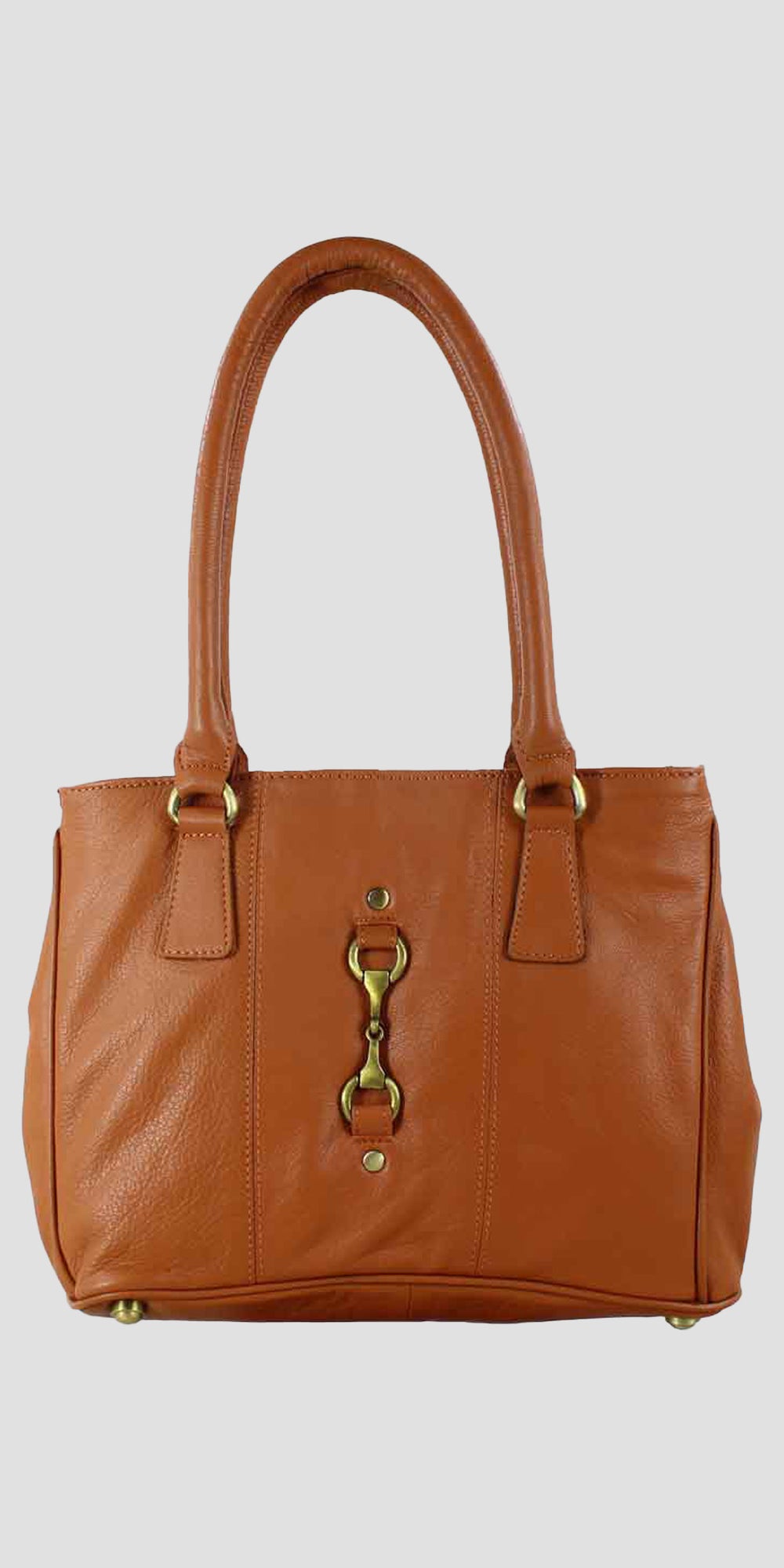 Sadie Handbag with Snaffle in Tan