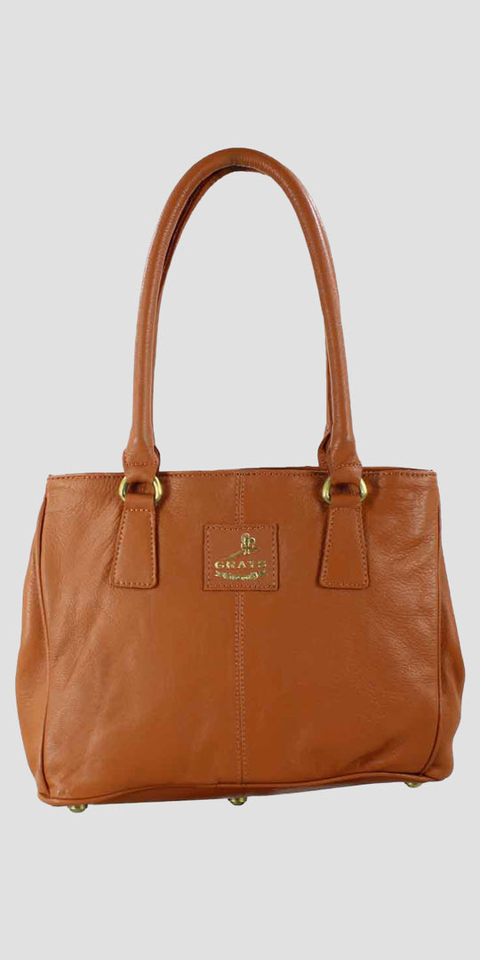 Sadie Handbag with Snaffle in Tan