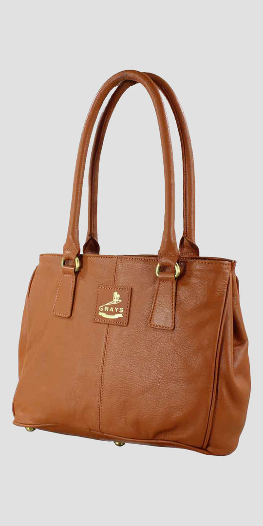 Sadie Handbag with Snaffle in Tan