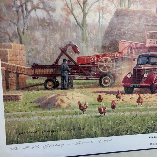 Grain Merchants Framed Print by Robin Wheeldon