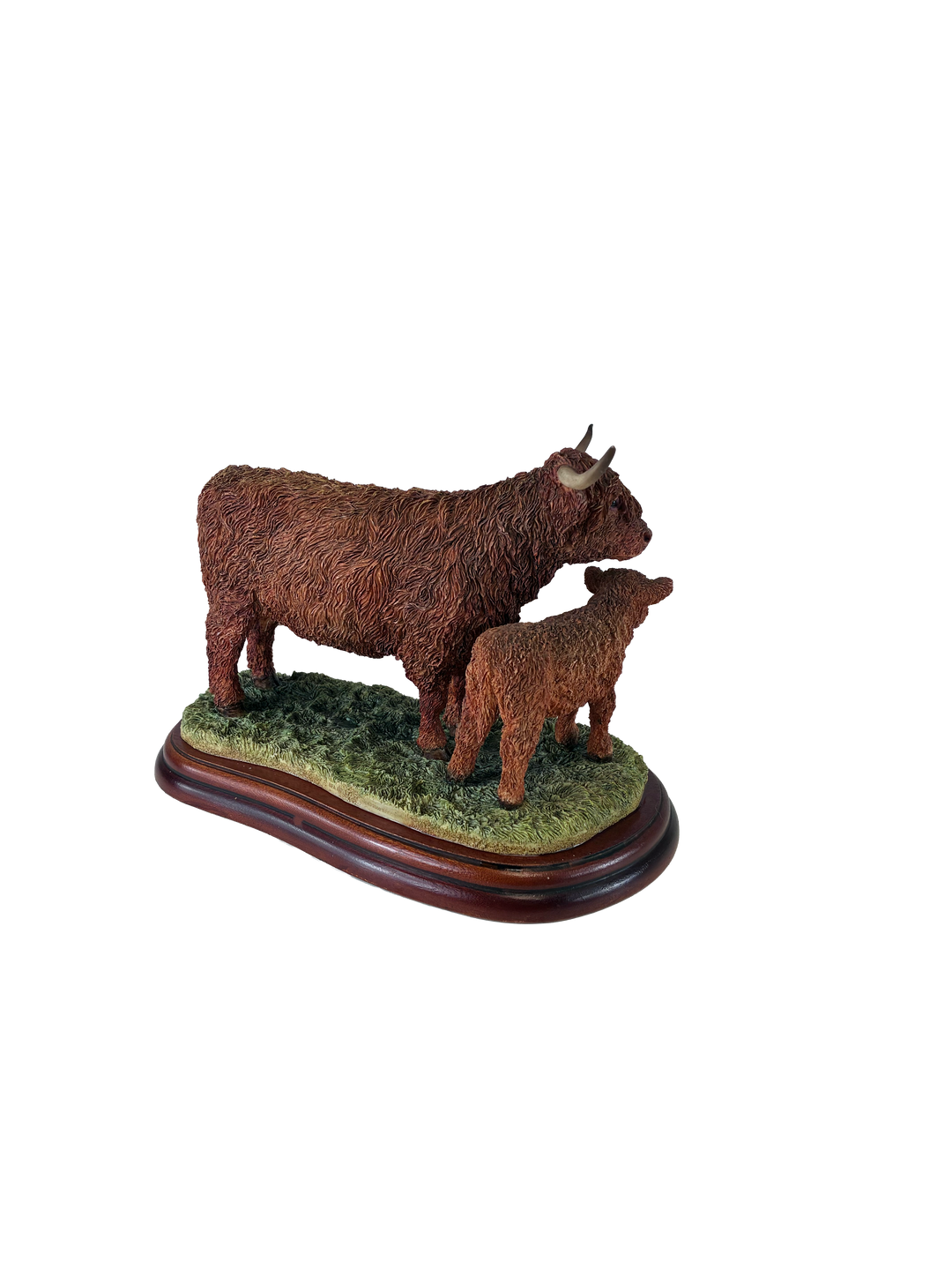 Highland Cow and Calf Model Border Fine Arts