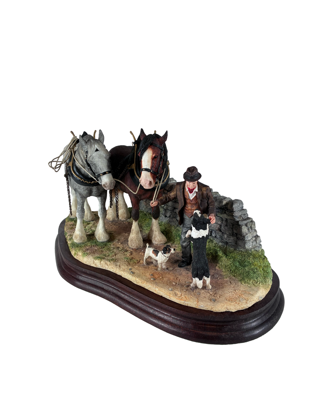 Homeward Bound Border Fine Arts Shire Horse