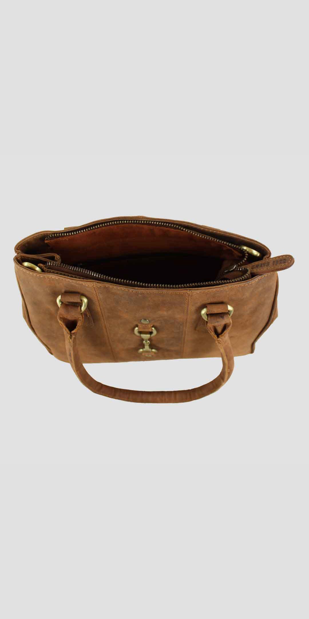 Sadie Handbag with Snaffle in Hunter