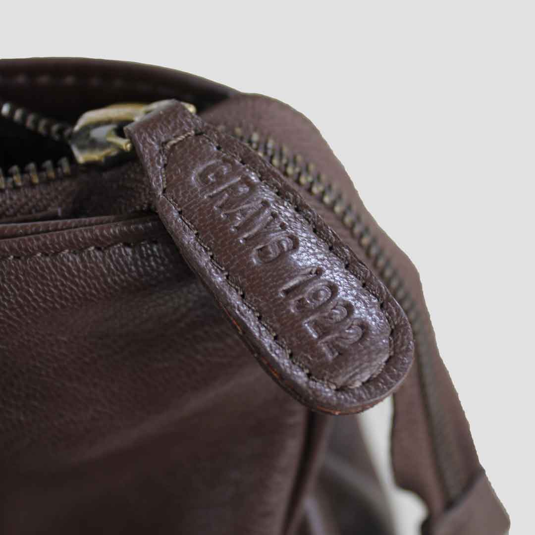 Sadie Handbag with Snaffle in Brown