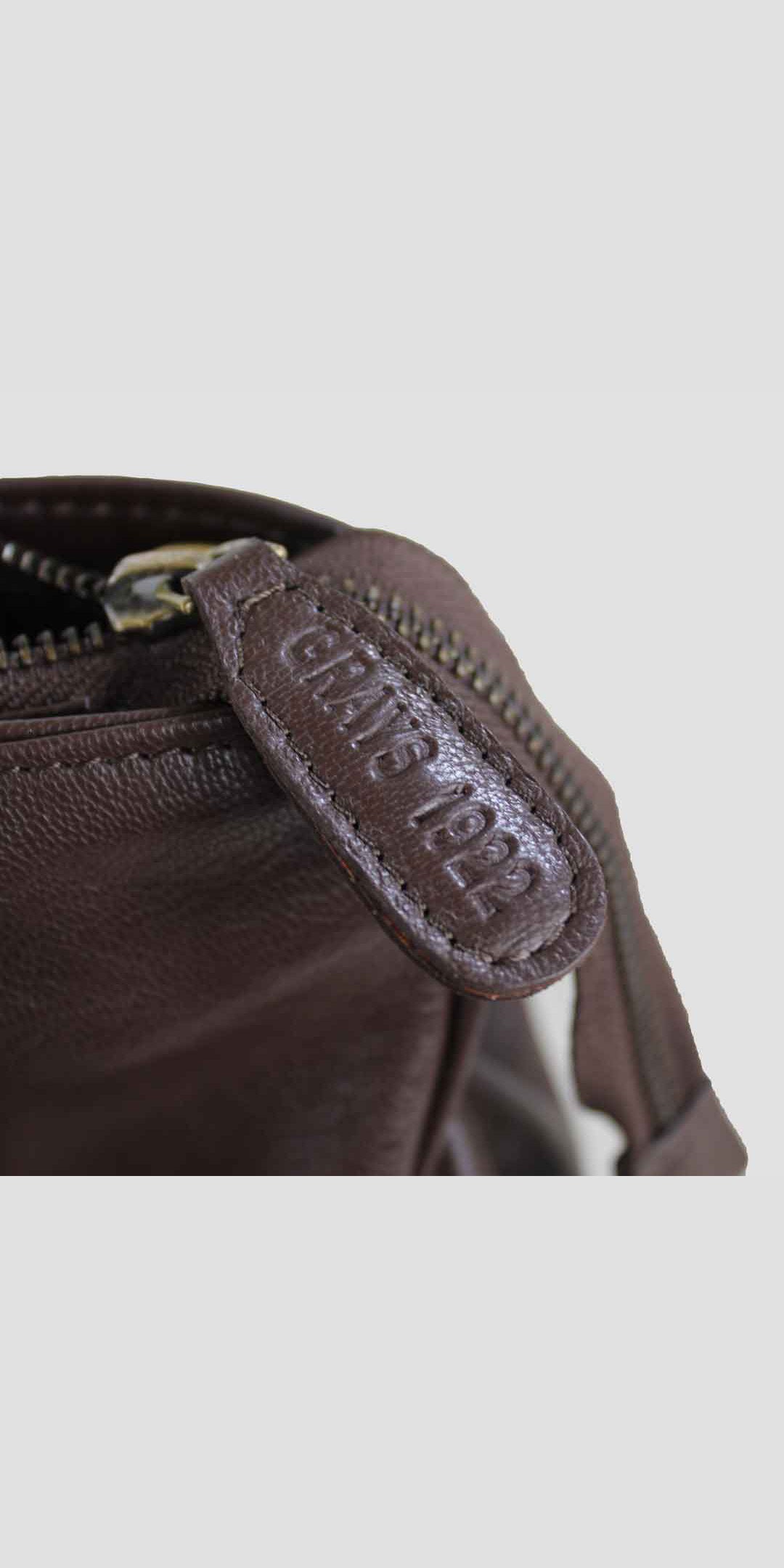 Sadie Handbag with Snaffle in Brown