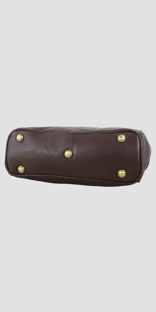 Sadie Handbag with Snaffle in Brown