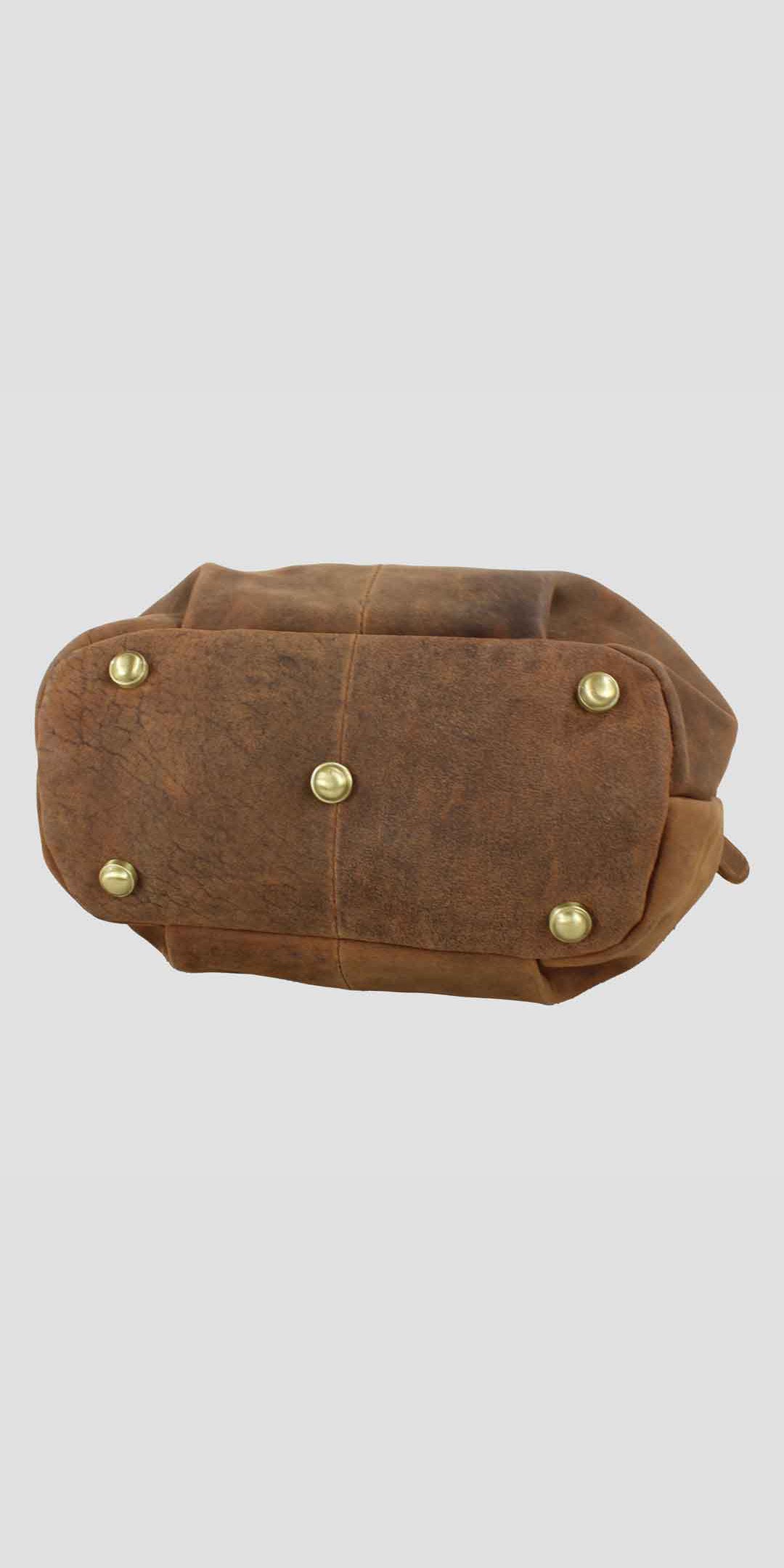 Grace Slouchy Snaffle Handbag in Hunter