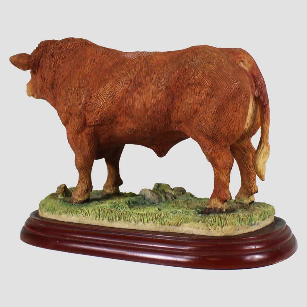 Limousin Bull Border Fine Arts