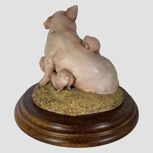 Sow and Piglets by Country Artists