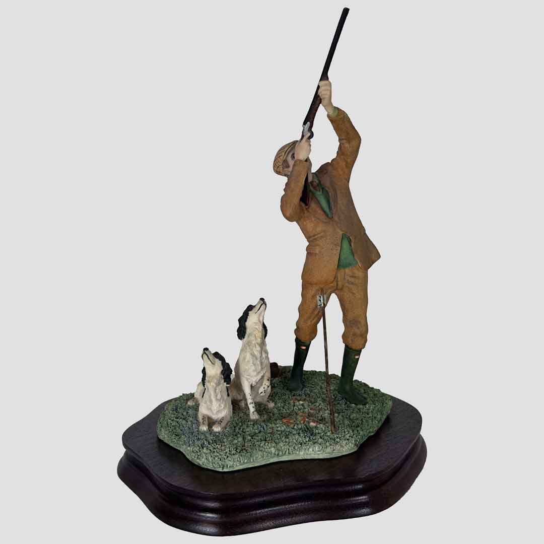 Reaching For The High Bird (Spaniel) Border Fine Arts