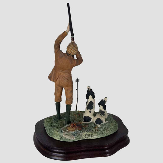 Reaching For The High Bird (Spaniel) Border Fine Arts