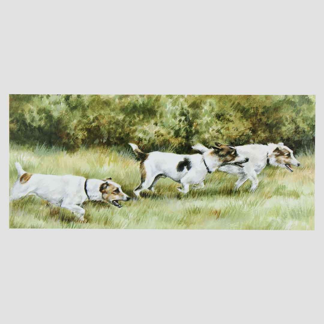 Mutts On A Mission Print By Caroline Cook