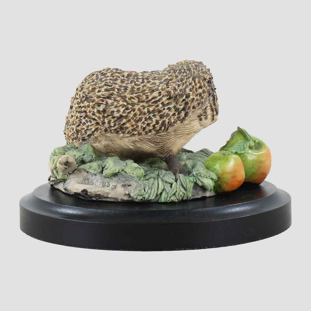 Hedgehog Style Two Border Fine Arts Wildlife Figurine