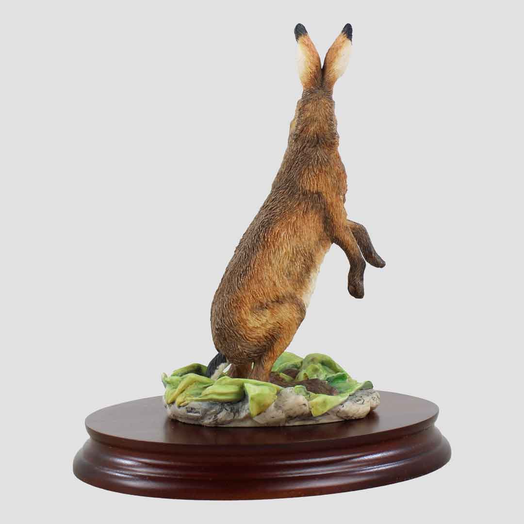 Hare Standing Border Fine Arts