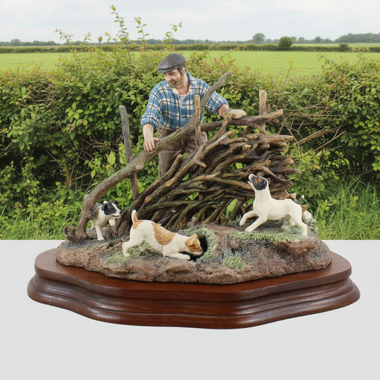 Hedge Laying Border Fine Arts Limited Edition by Ray Ayres