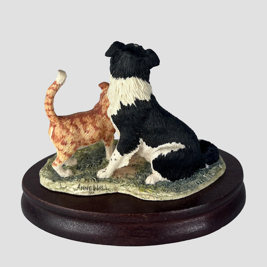 Just About Friends Border Fine Arts Border Collie Figurine