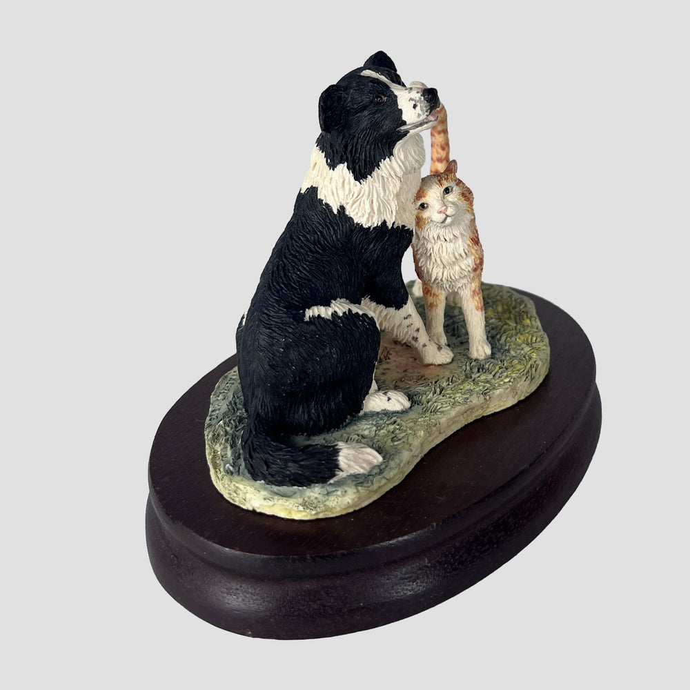 Just About Friends Border Fine Arts Border Collie Figurine
