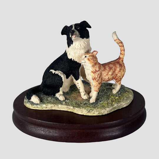 Just About Friends Border Fine Arts Border Collie Figurine