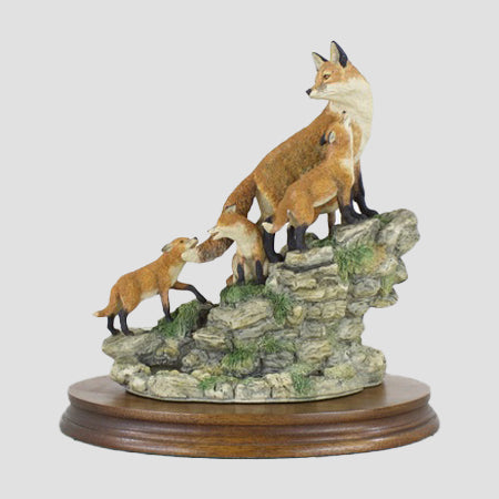 Moving Home Border Fine Arts Foxes