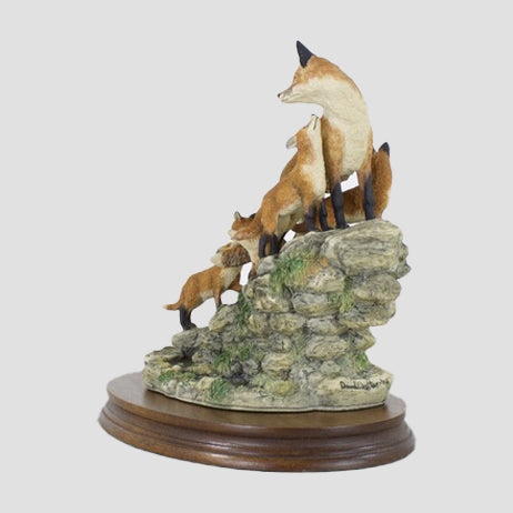 Moving Home Border Fine Arts Foxes