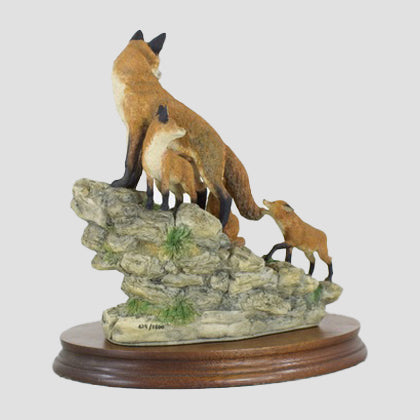 Moving Home Border Fine Arts Foxes