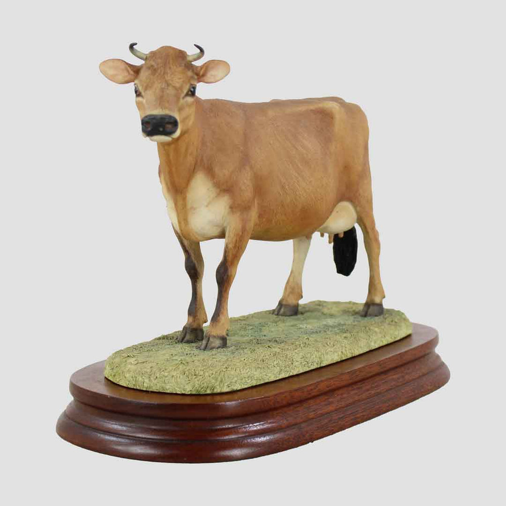 Jersey Cow (Horned) Border Fine Arts
