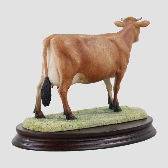 Jersey Cow (Horned) Artists Proof Border Fine Arts