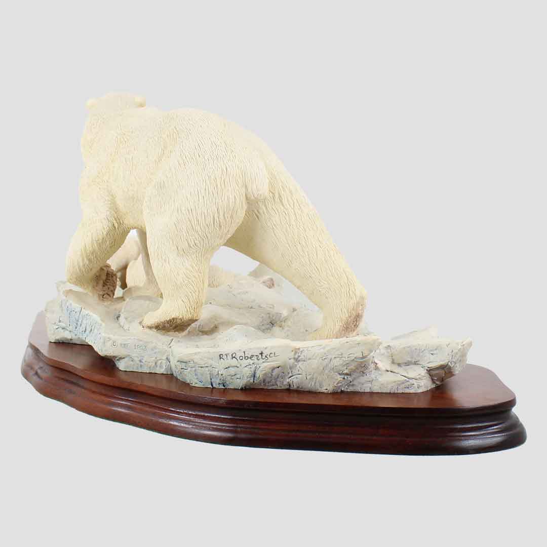 Arctic Adventure Border Fine Arts Polar Bear and Cubs