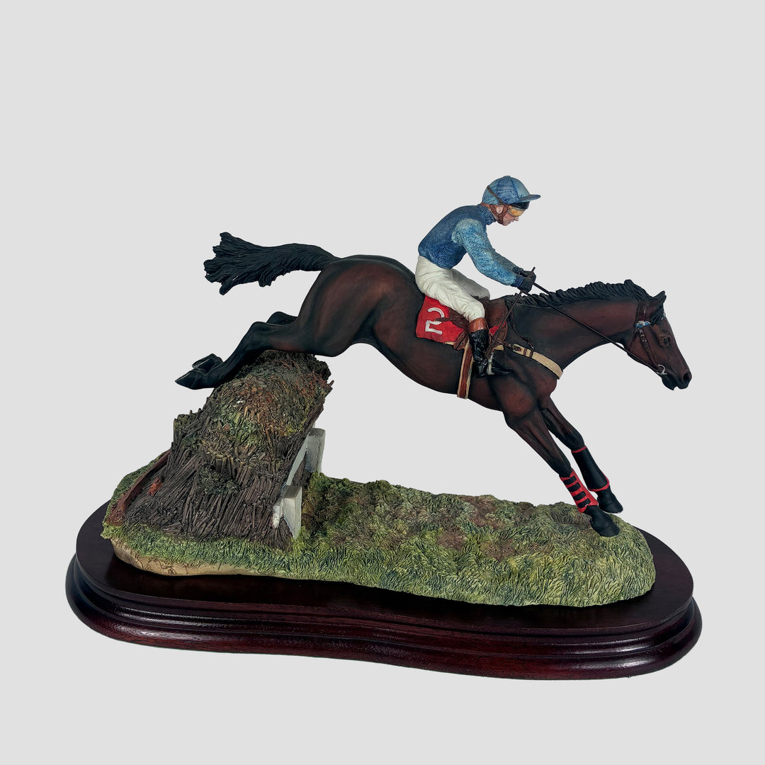 Safe Landing Border Fine Arts Race Horse Model