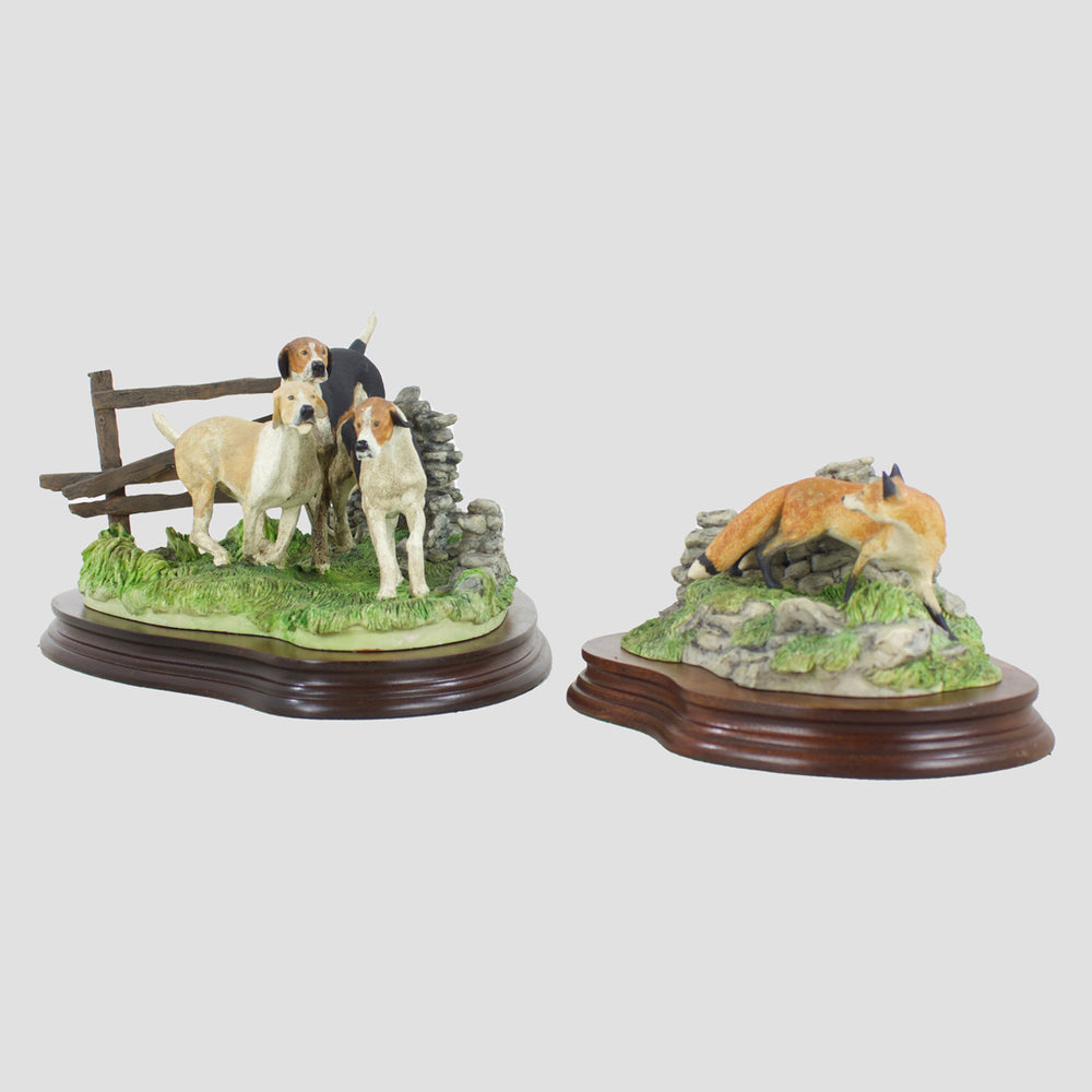 Forrad Away Border Fine Arts Hounds And Fox