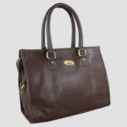 Abigail Bag in Fine Leather Brown