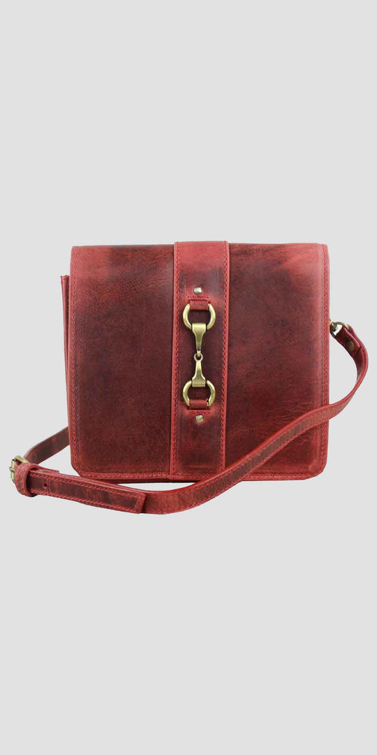Julia Bag in Red Leather