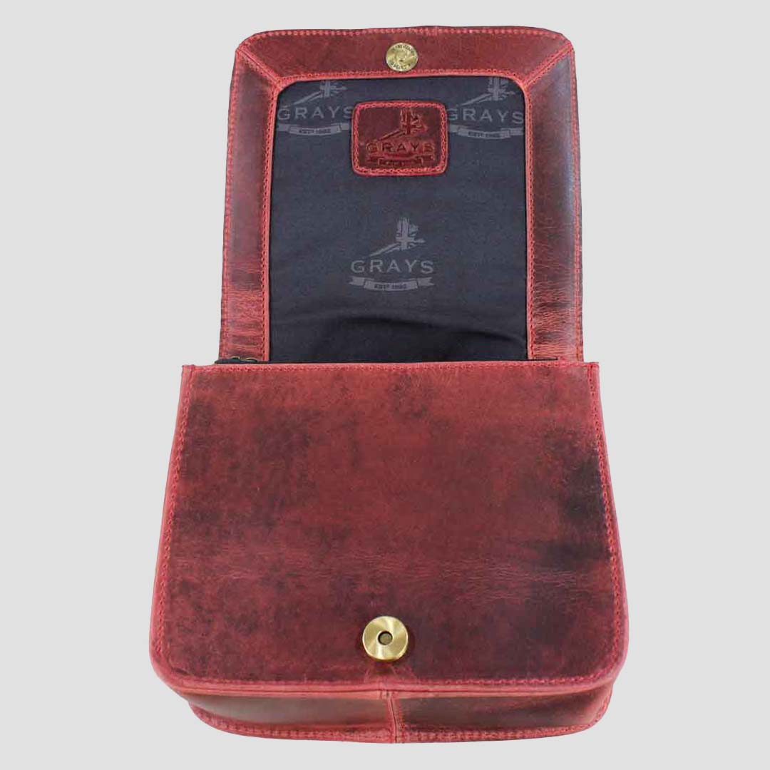 Julia Bag in Red Leather