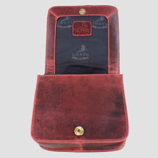 Julia Bag in Red Leather