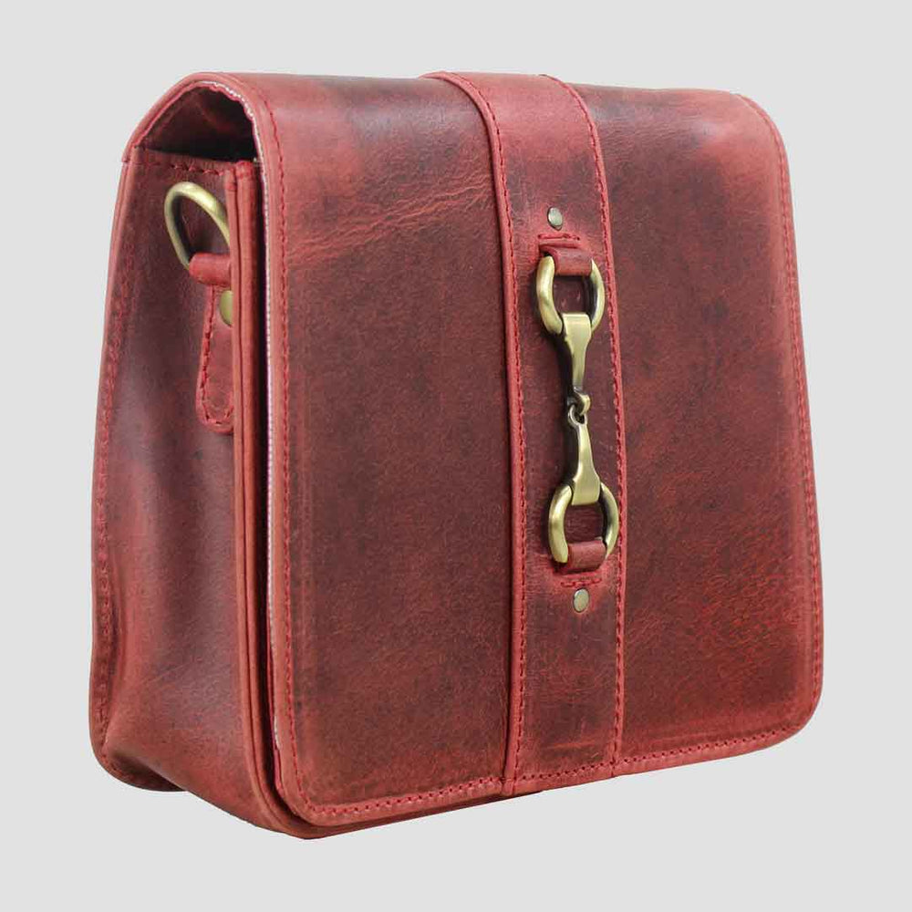 Julia Bag in Red Leather