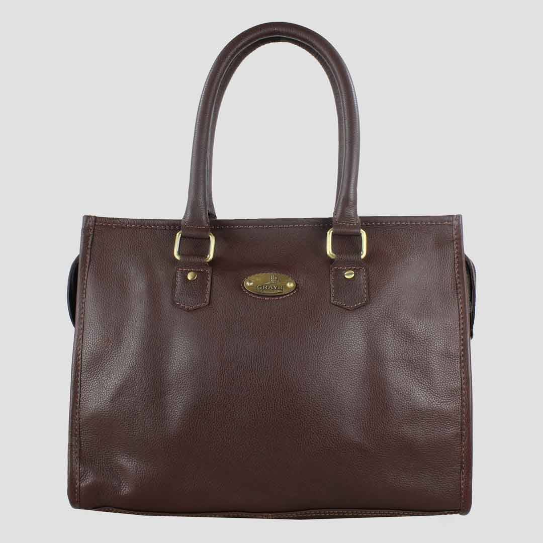 Abigail Bag in Fine Leather Brown