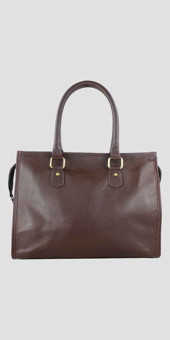 Abigail Bag in Fine Leather Brown