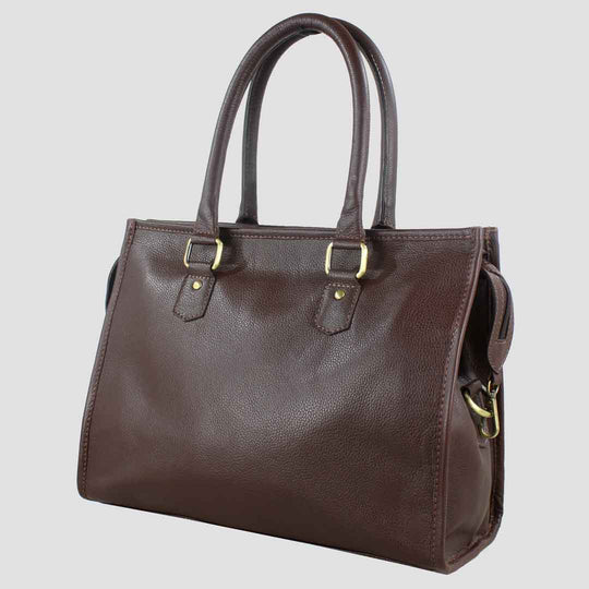 Abigail Bag in Fine Leather Brown