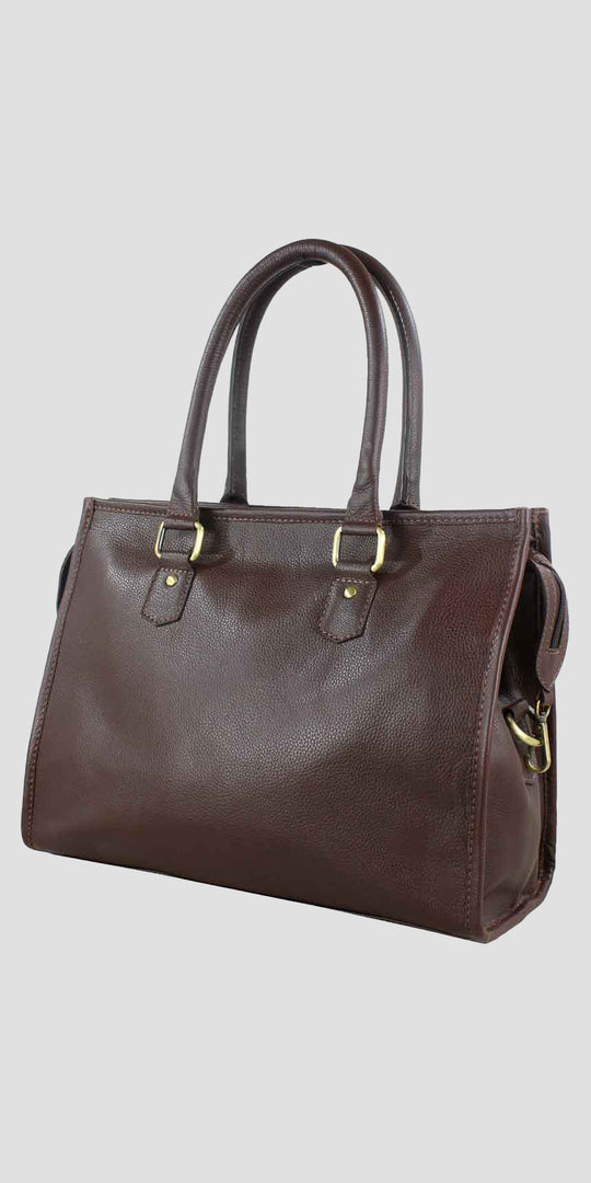 Abigail Bag in Fine Leather Brown