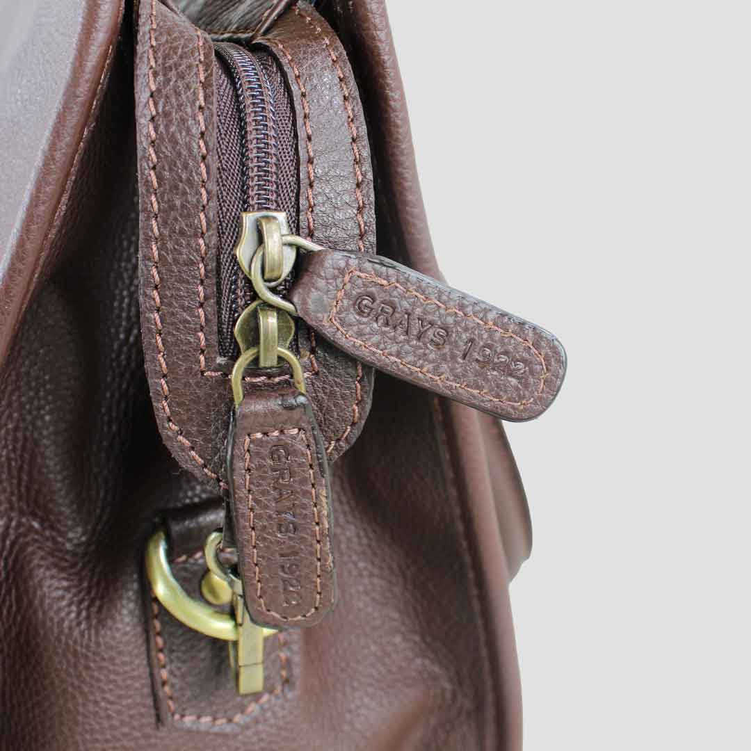 Abigail Bag in Fine Leather Brown