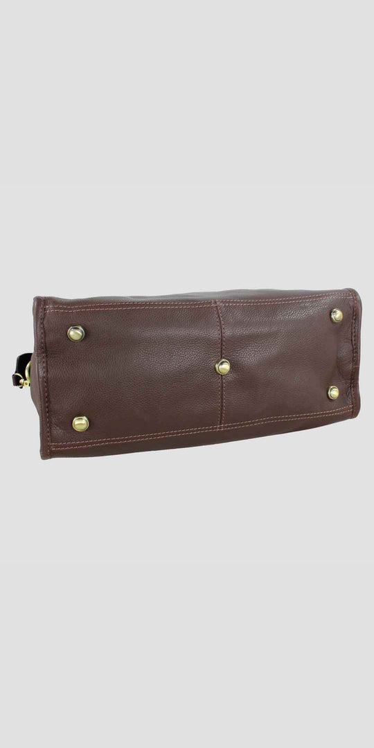 Abigail Bag in Fine Leather Brown