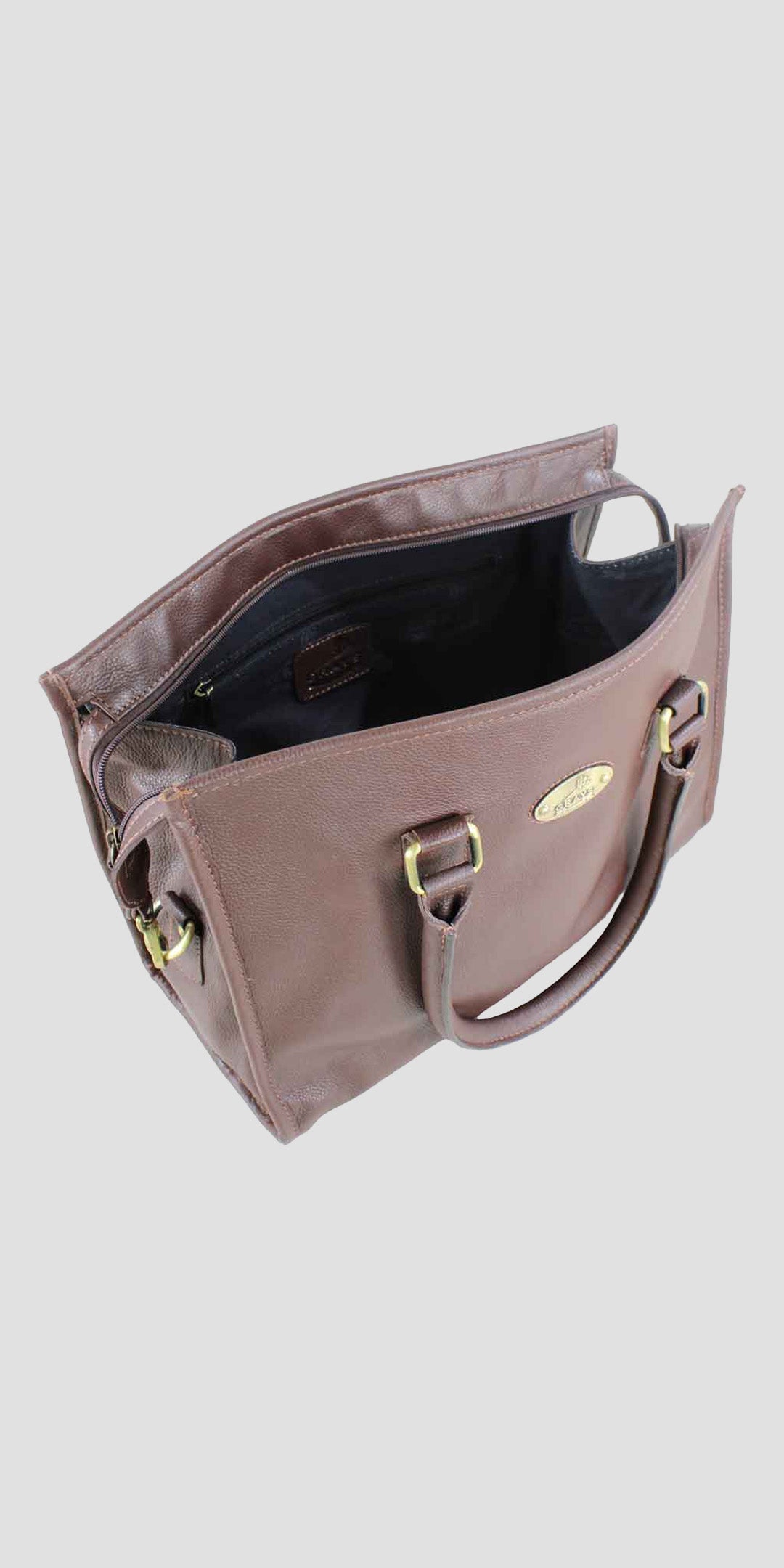 Abigail Bag in Fine Leather Brown