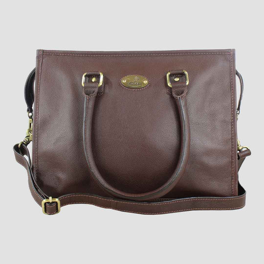 Abigail Bag in Fine Leather Brown