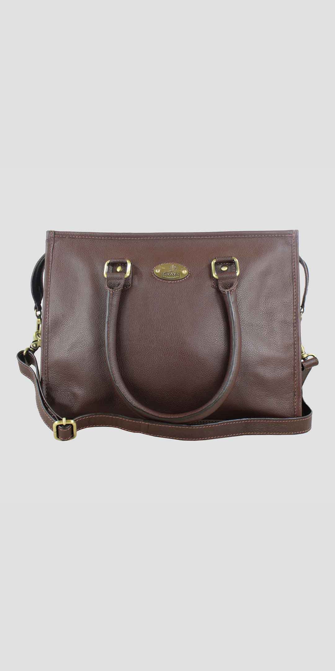 Abigail Bag in Fine Leather Brown