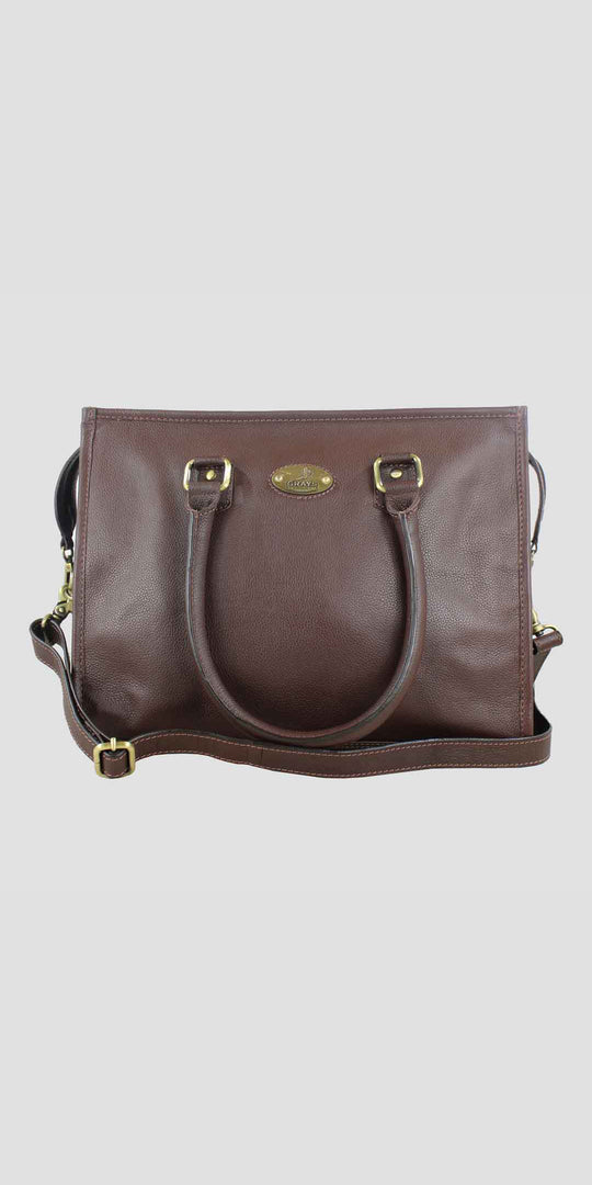 Abigail Bag in Fine Leather Brown