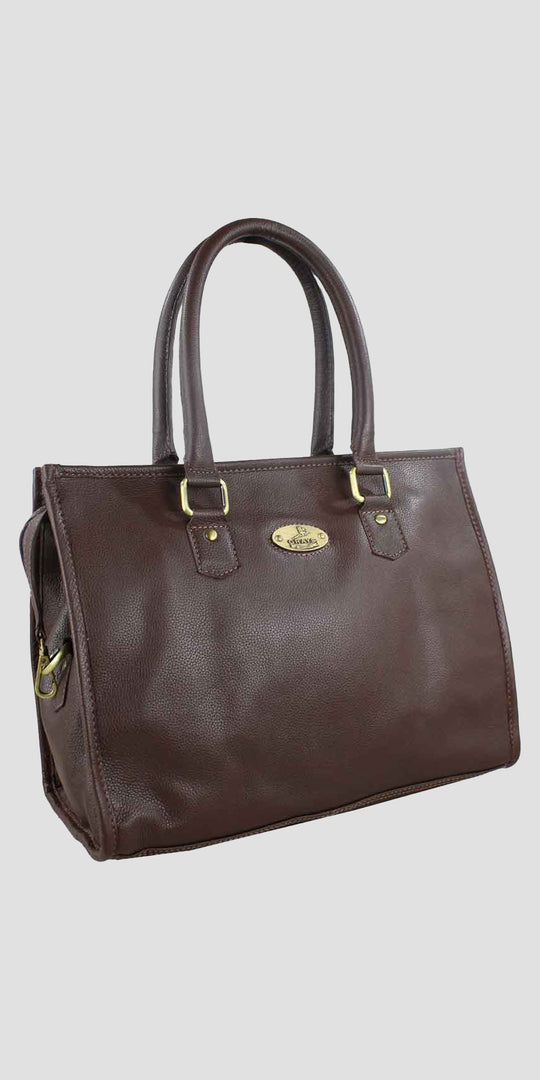 Abigail Bag in Fine Leather Brown