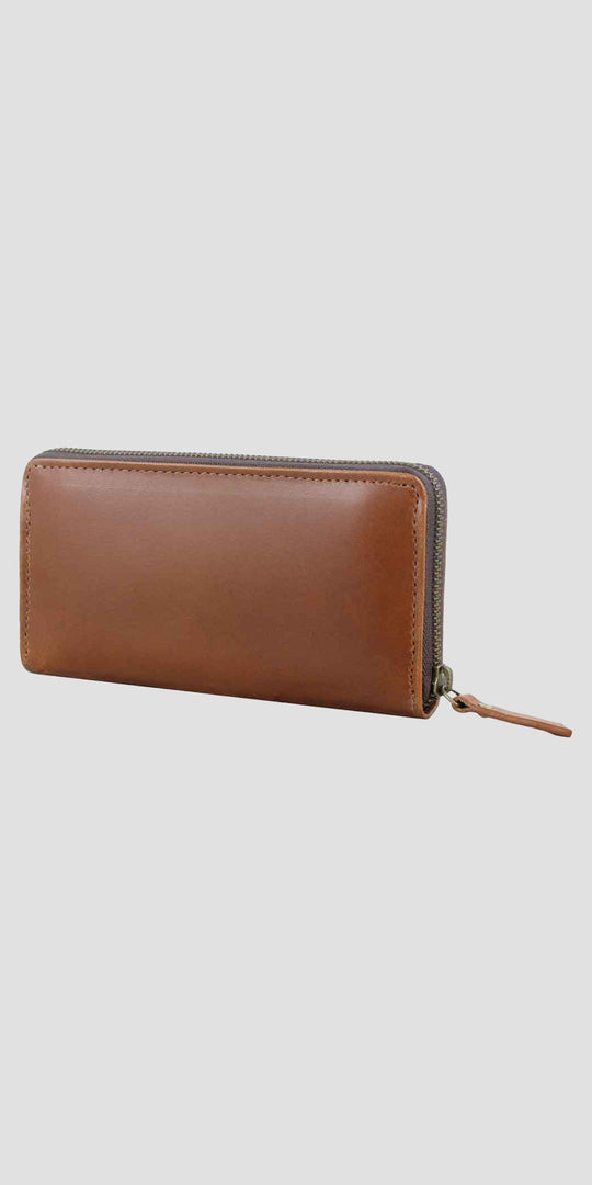 Sally Snaffle Purse in Natural Leather